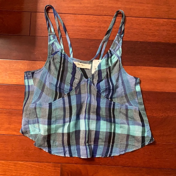 We the Free Plaid Tank - Picture 2 of 6